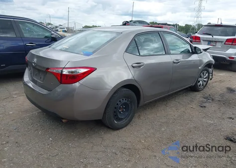 2014 Toyota Corolla Le from USA, damaged, VIN 5YFBURHE4EP084922